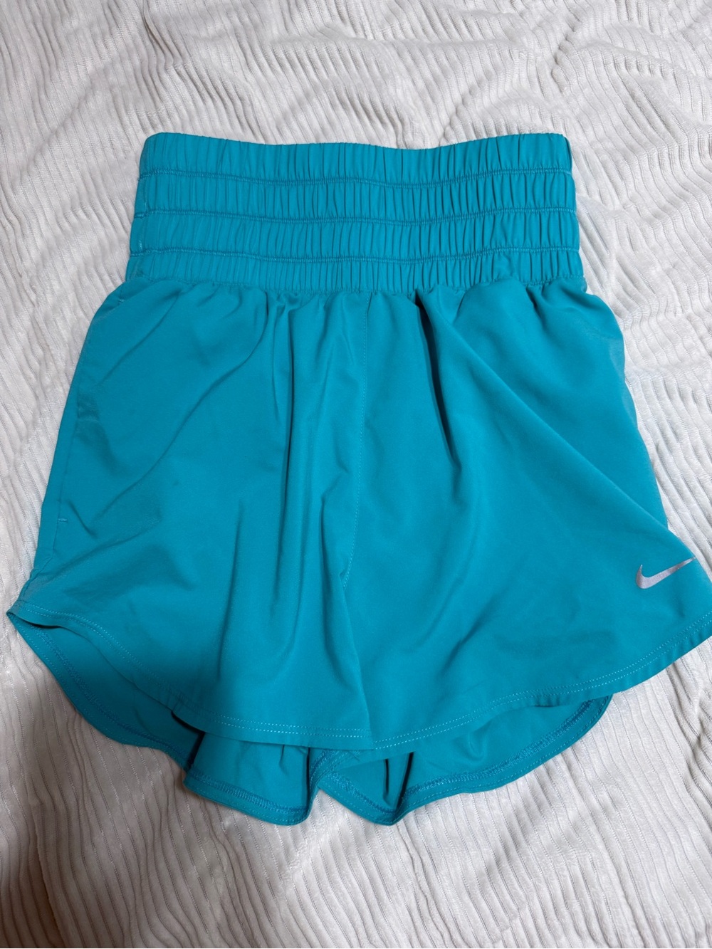 Nike Women’s Teal High-Waist Athletic Skort